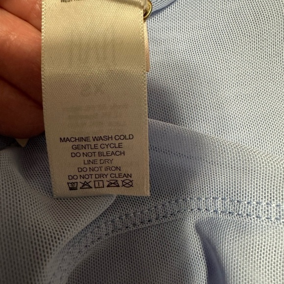 We Are HAH BLUE Body Glove Stretch-mesh Bodysuit, Size XS (v) - Picture 11 of 11